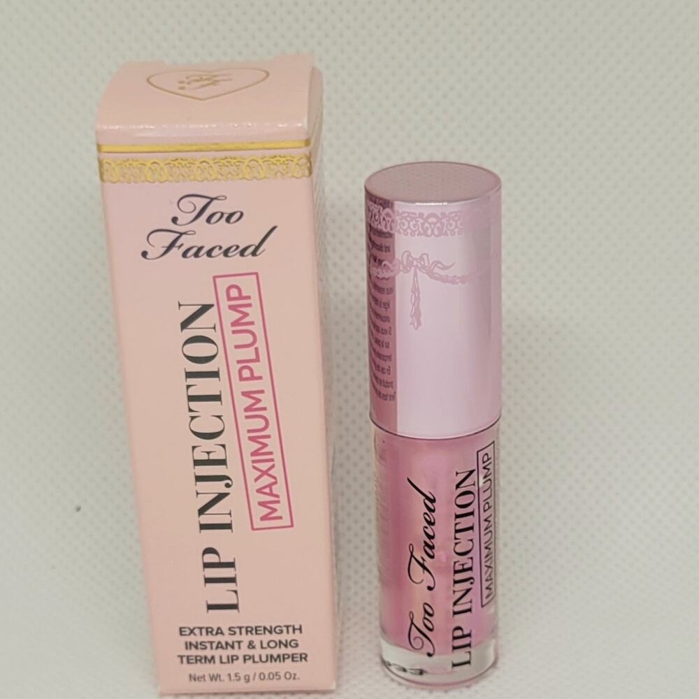 Too Faced lip injection maximum plump mini NIB
